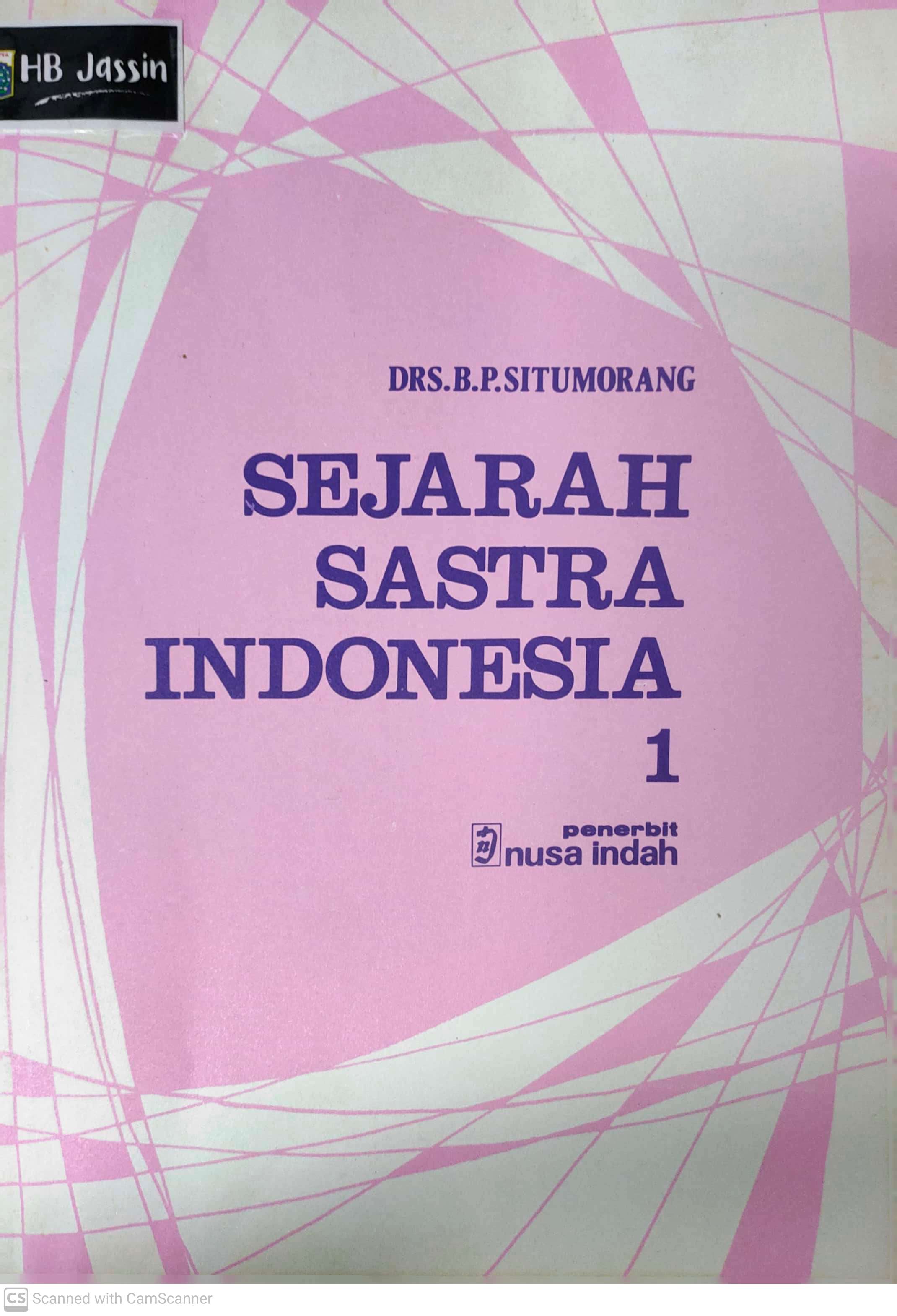 Sejarah sastra  Indonesia 1