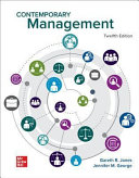 Contemporary management - twelfth edition