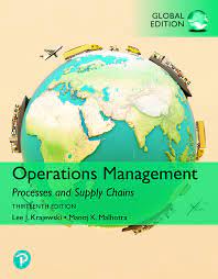 Operations management : processes and supply chains - thirteenth edition