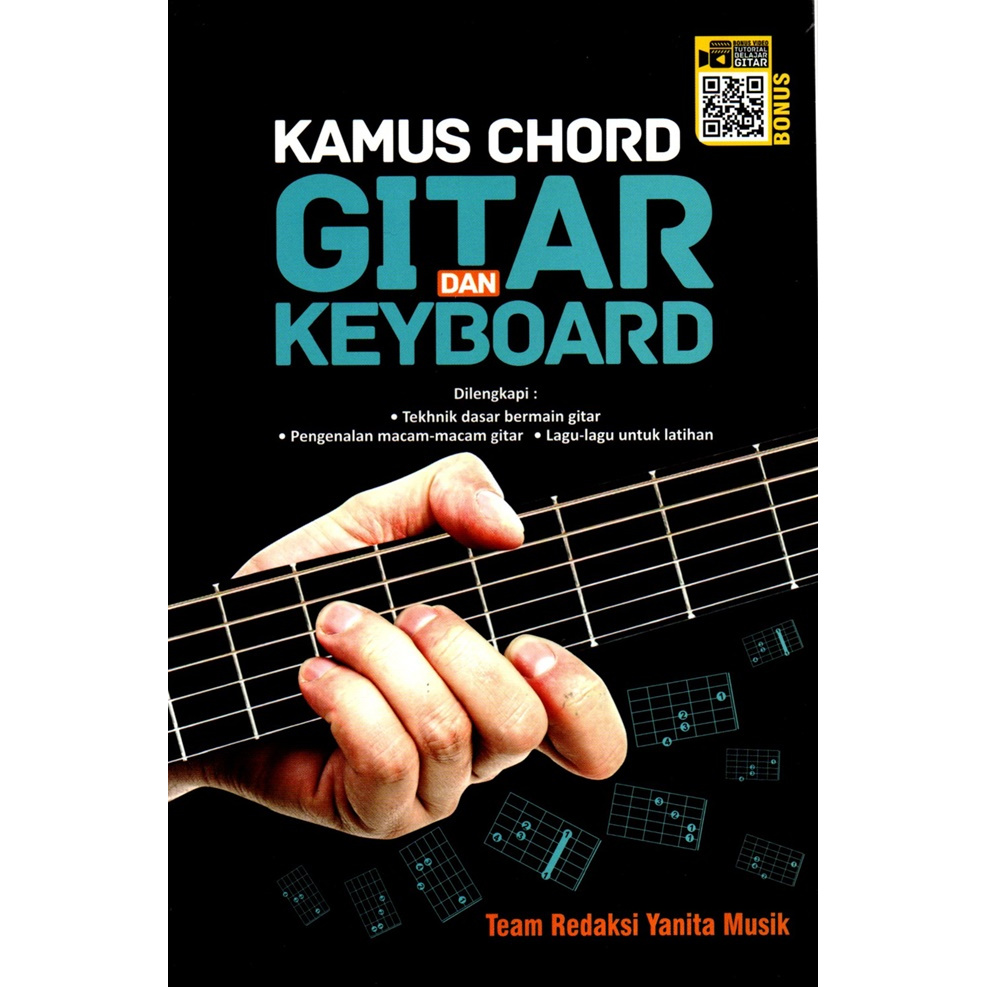 Kamus chord gitar dan keyboard