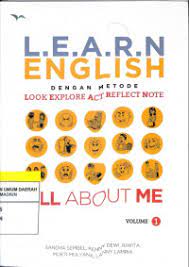 Learn English :  all about me book 1