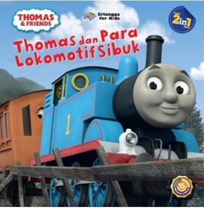 Thomas dan para lokomotif sibuk