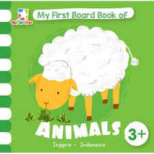 My first board book of animals