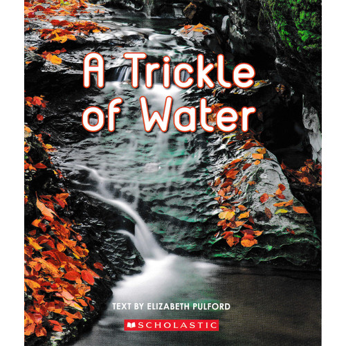 A trickle of water