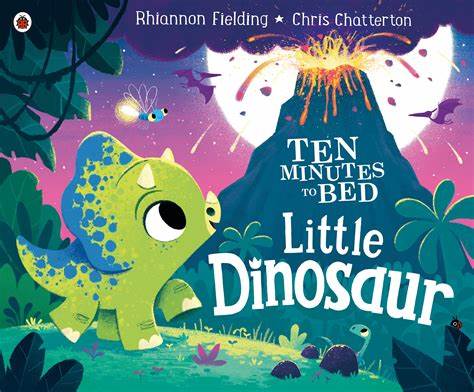 Ten minutes to bed :  little dinosaur