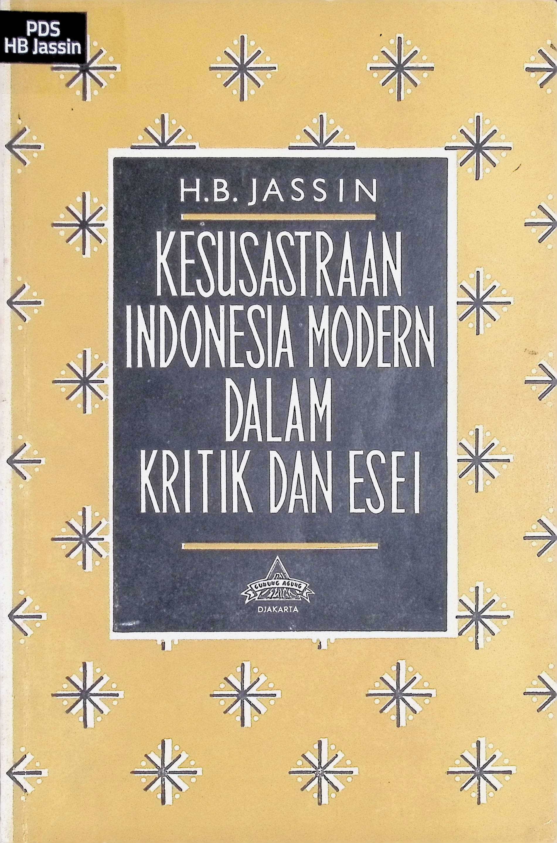 Kesusastraan Indonesia Modern dalam Kritik dan Esei III