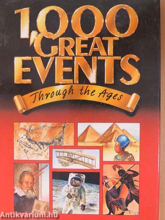 1000 great events through the ages