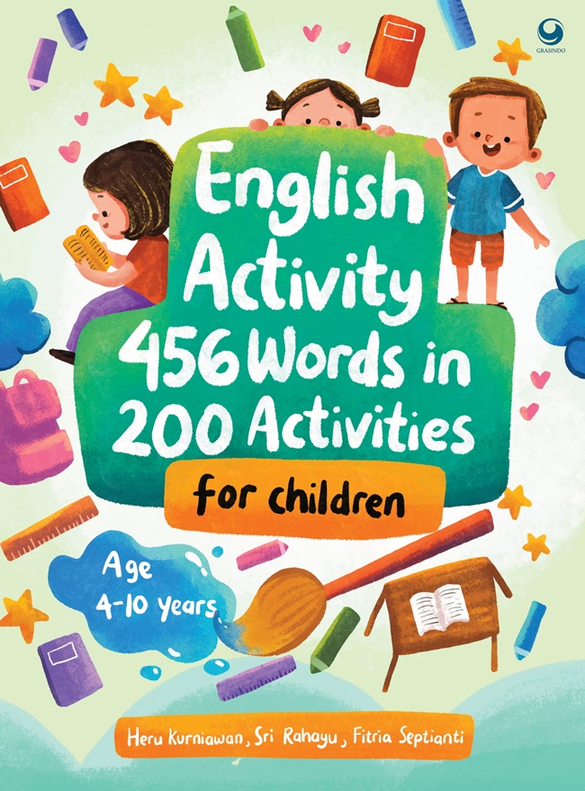 English activity 456 words in 200 activities for children