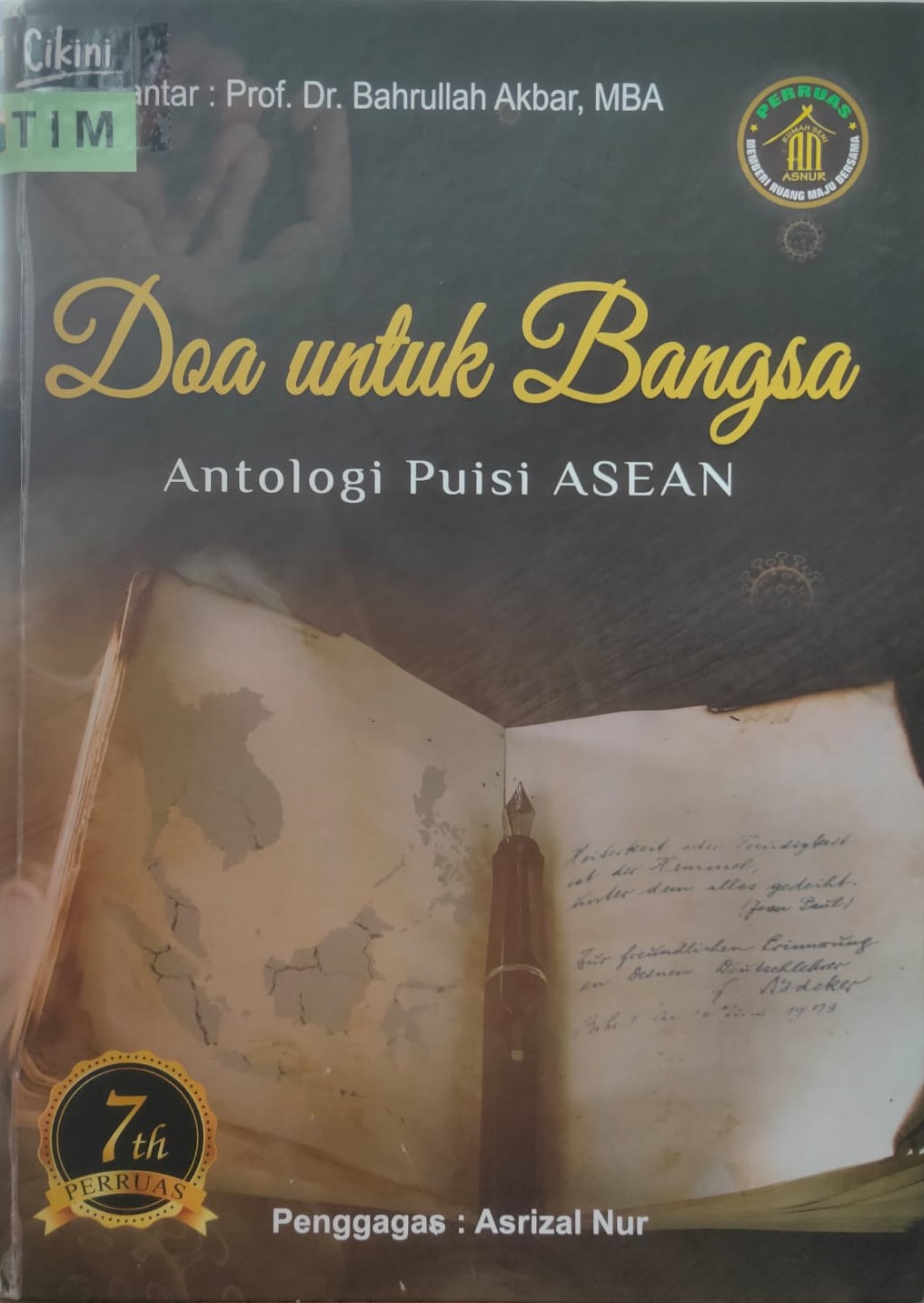Doa untuk bangsa :  Antologi puisi ASEAN