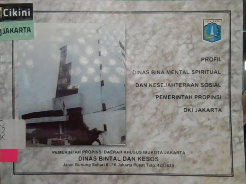 Profil dinas bina mental spiritual dan kesejahteraan sosial pemerintah propinsi DKI Jakarta