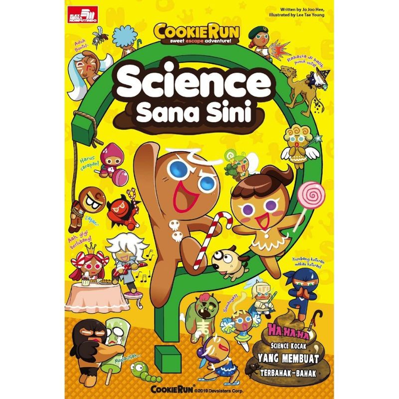 Cookie run sweet escape adventure! :  science sana sini