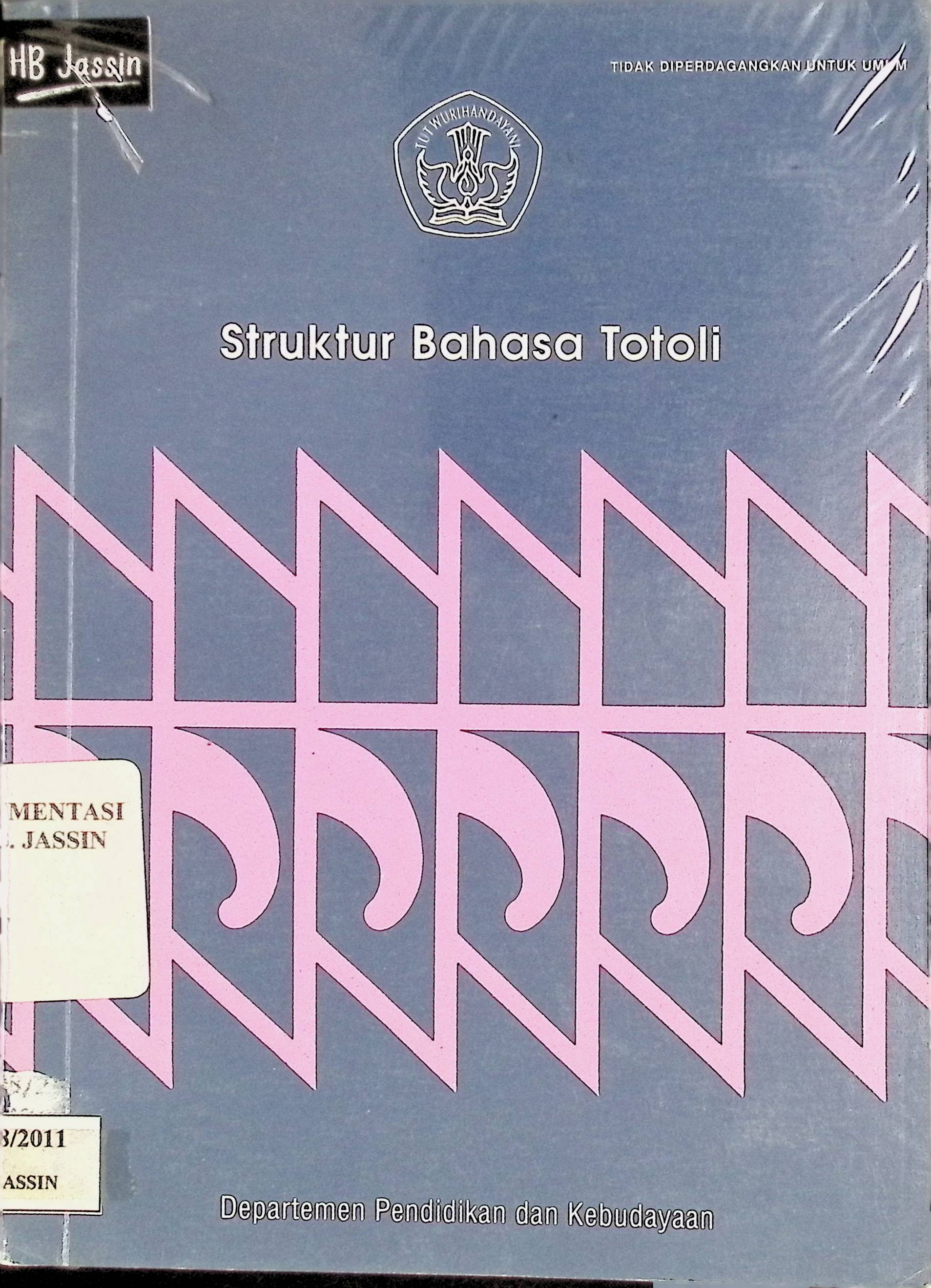 Struktur bahasa Totoli