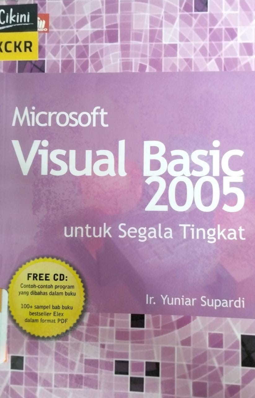 Microsoft visual basic 2005 :  untuk segala tingkat