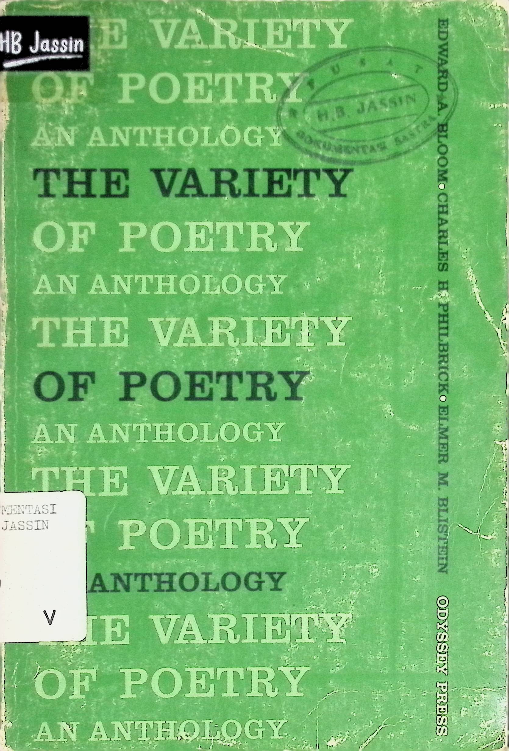 The variety of poetry: anthology