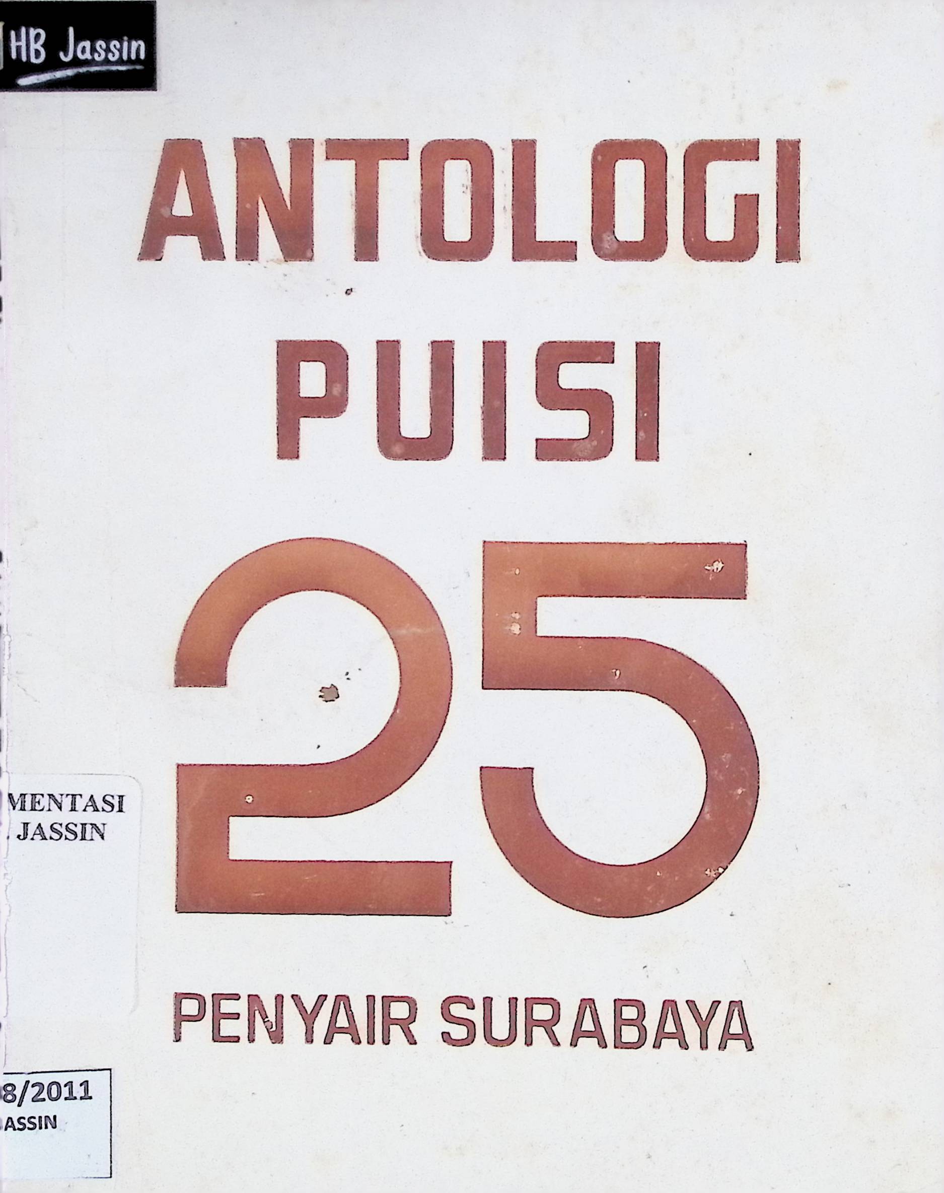 Antologi puisi 25 penyair Surabaya