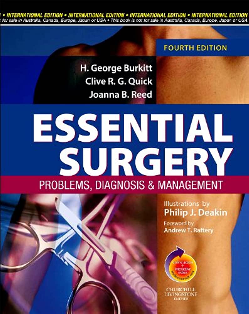 Essential surgery :  problems, diagnosis and management