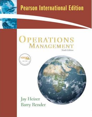 Operations management :  ninth edition