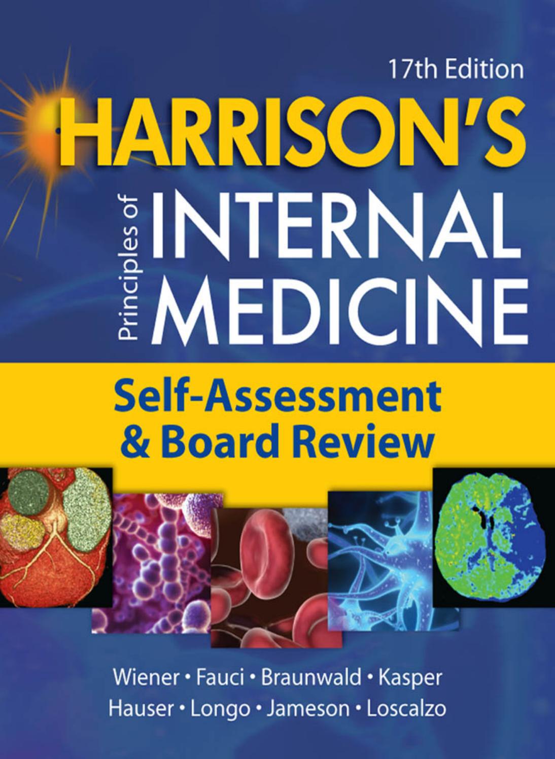 Harrison's principles of internal medicine :  self-assessment and board review 17th edition