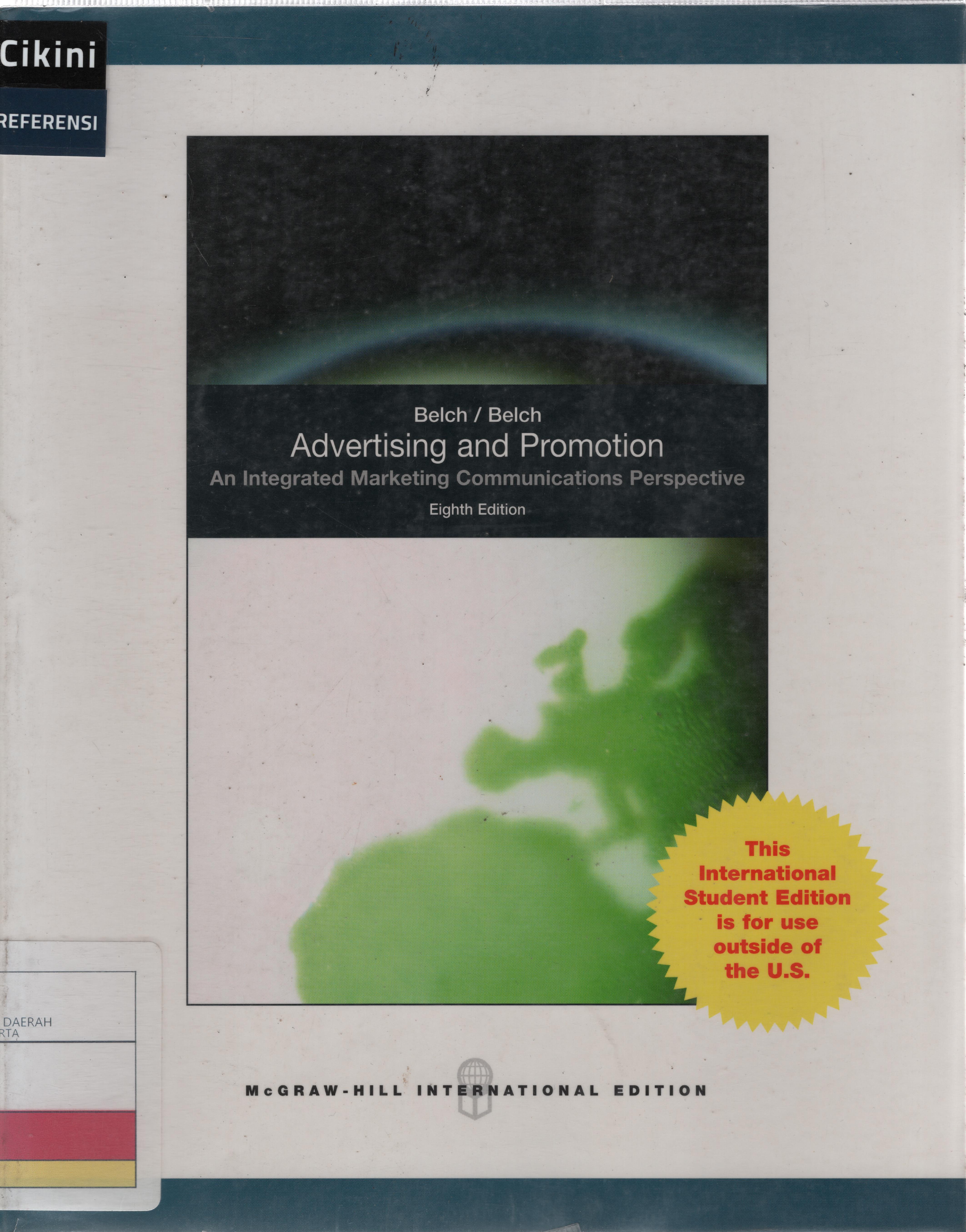 Advertising and promotion an integrated marketing communications perspective