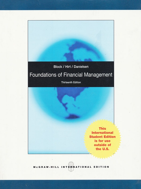 Foundations of financial management thirteenth edition