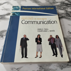 Excellence in business communication :  seventh edition