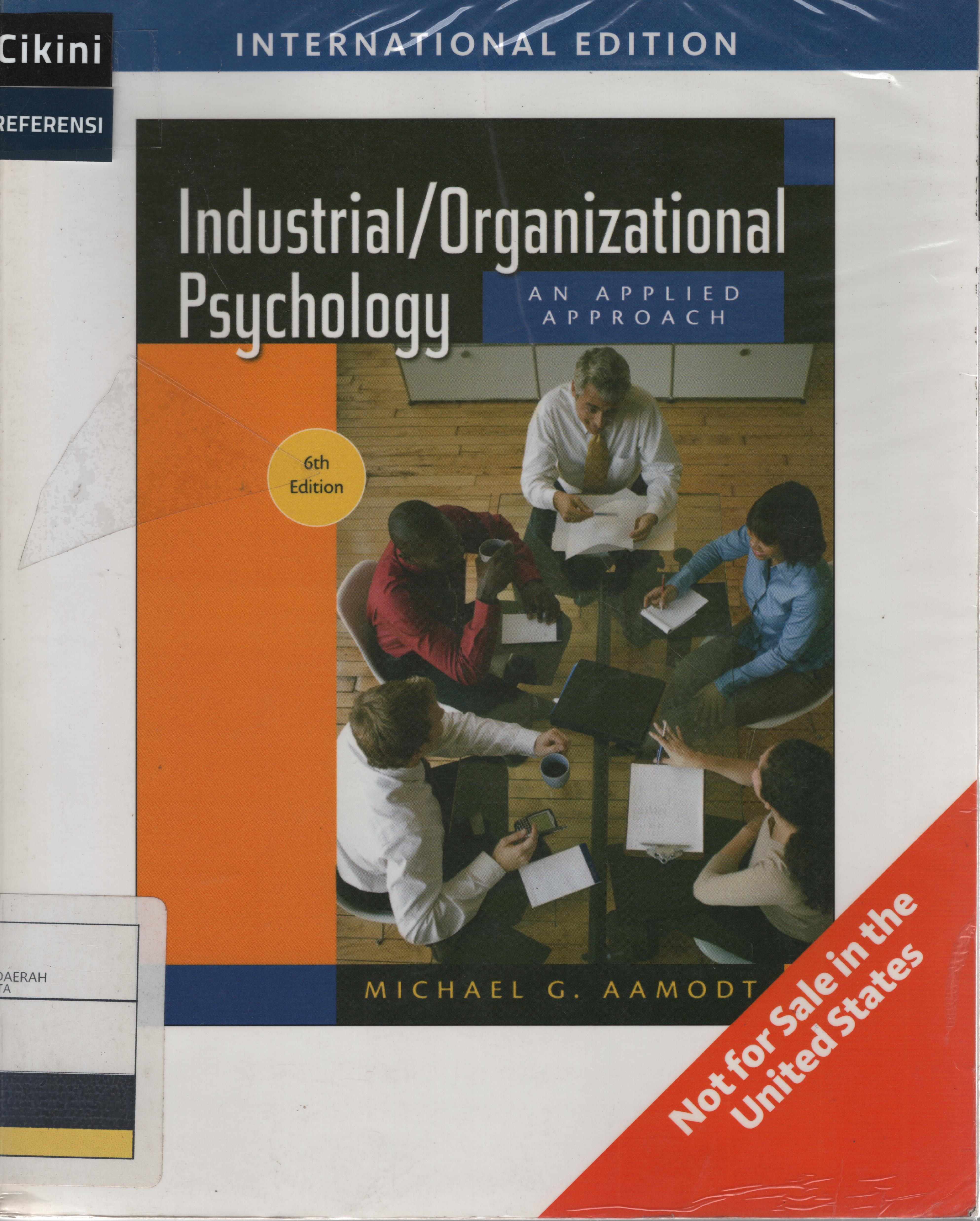 Industrial/ organizational psychology