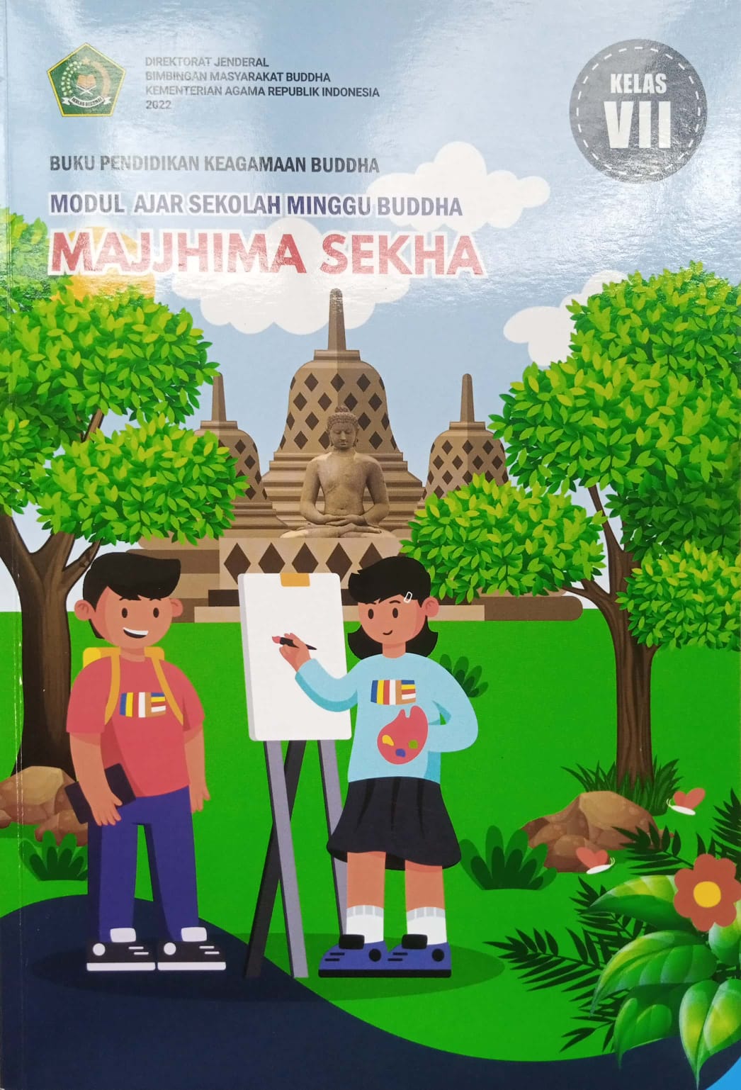 Buku pendidikan keagamaan Buddha modul ajar sekolah minggu Buddha majjhima sekha :  kelas VII