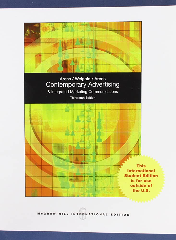 Contemporary advertising and integrated marketing communications.