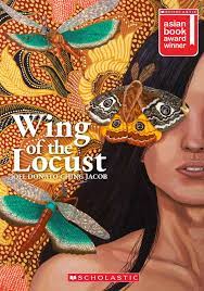 Wing of the locust