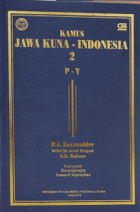 Kamus Jawa Kuna - Indonesia 2  P-Y