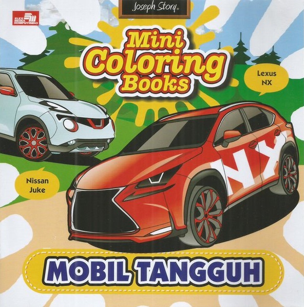 Mini coloring books :  mobil tangguh