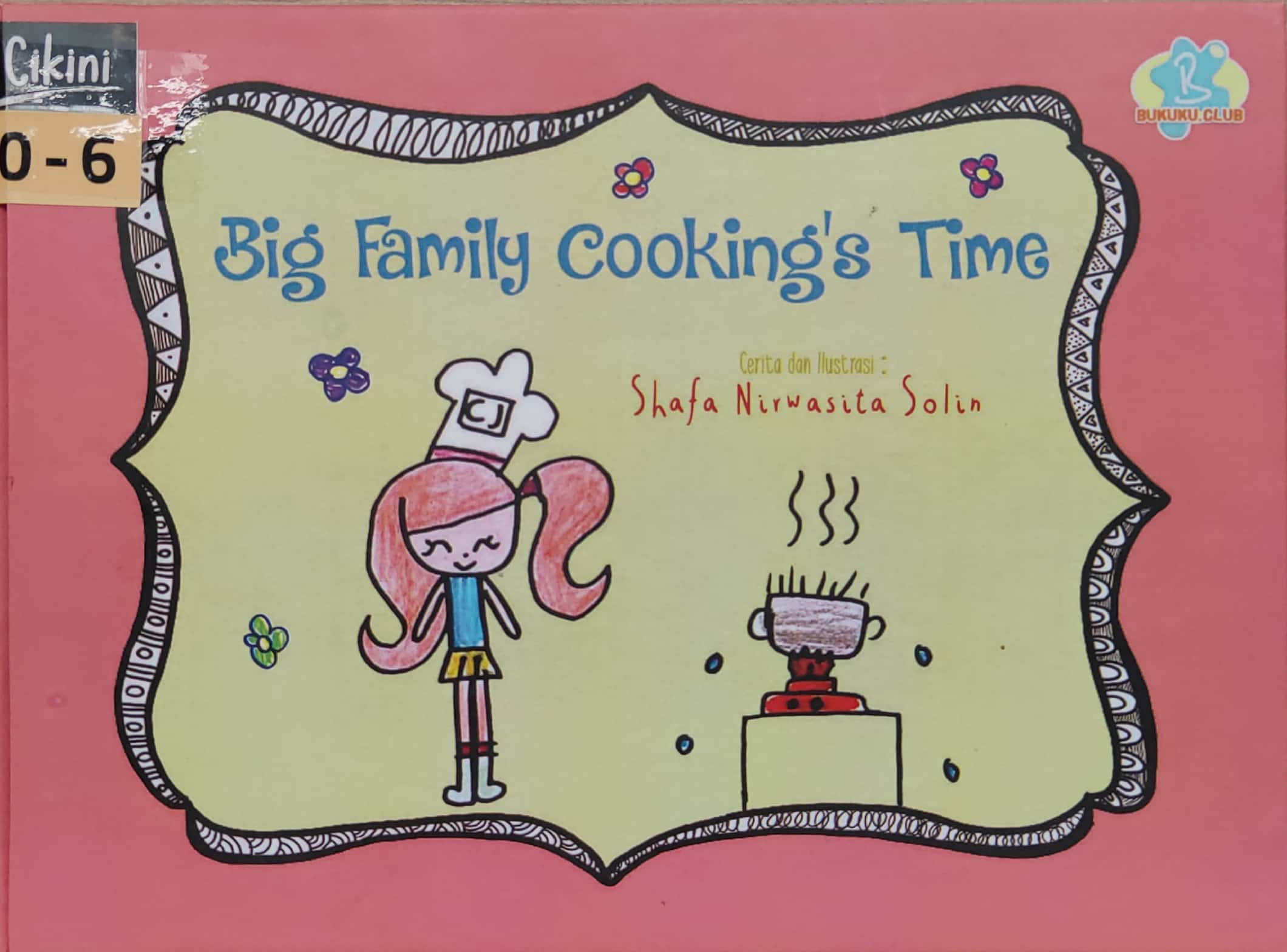 Big family cooking's time