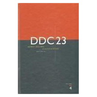 DDC 23 - > :  Dewey Decimal Classification Edition 23