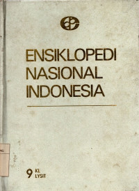 Ensiklopedi nasional Indonesia jilid 9 KL LYSIT