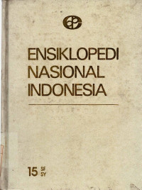 Ensiklopedi nasional Indonesia jilid 15 SF SY