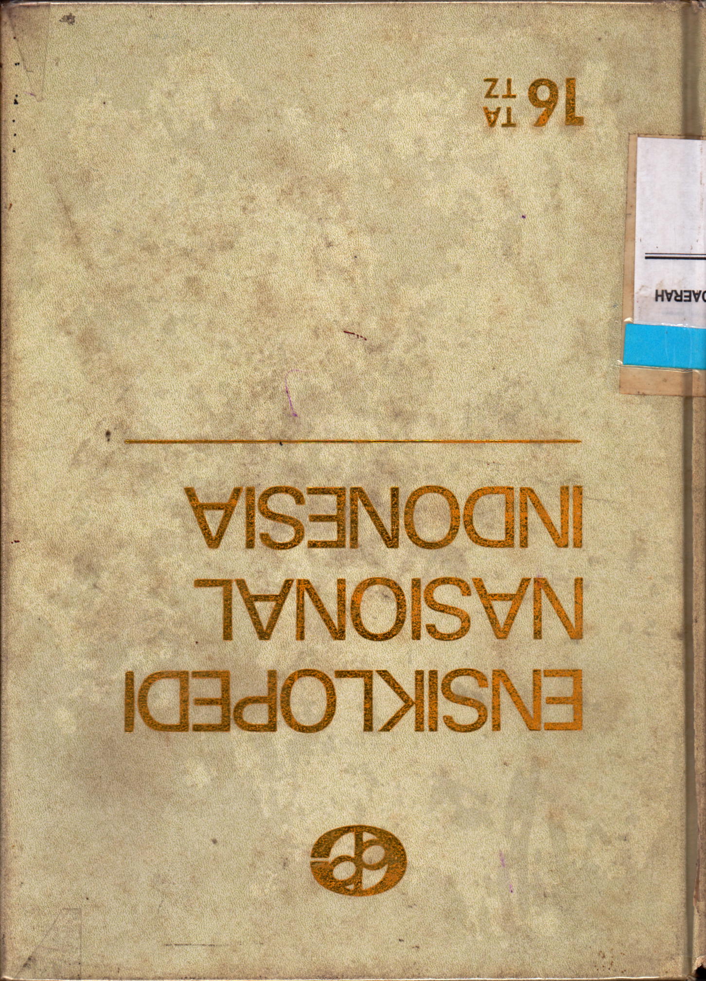 Ensiklopedi nasional Indonesia jilid 16 TA TZ
