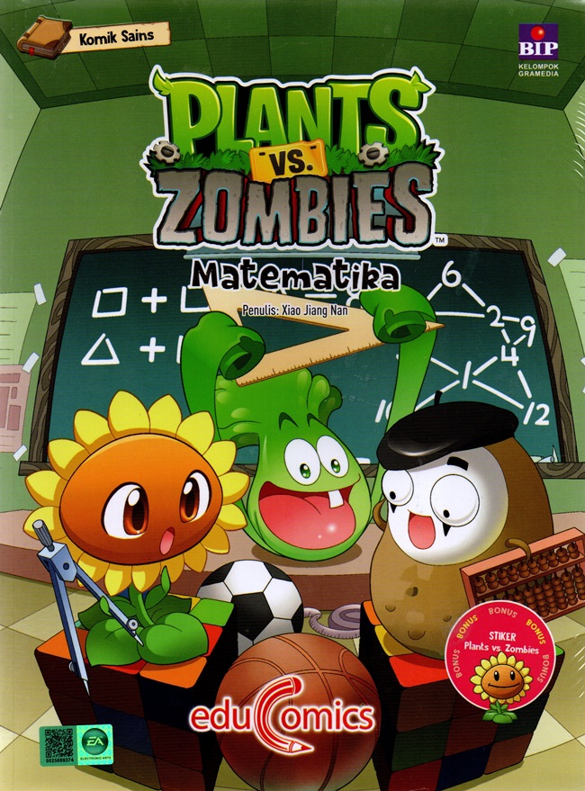 Komik sains plants vs zombies :  matematika