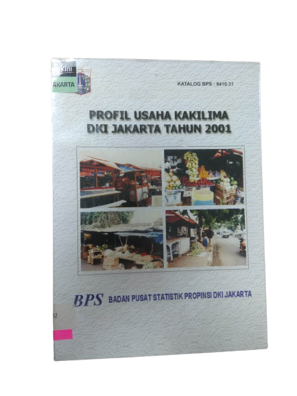 Profil usaha kakilima DKI Jakarta tahun 2001
