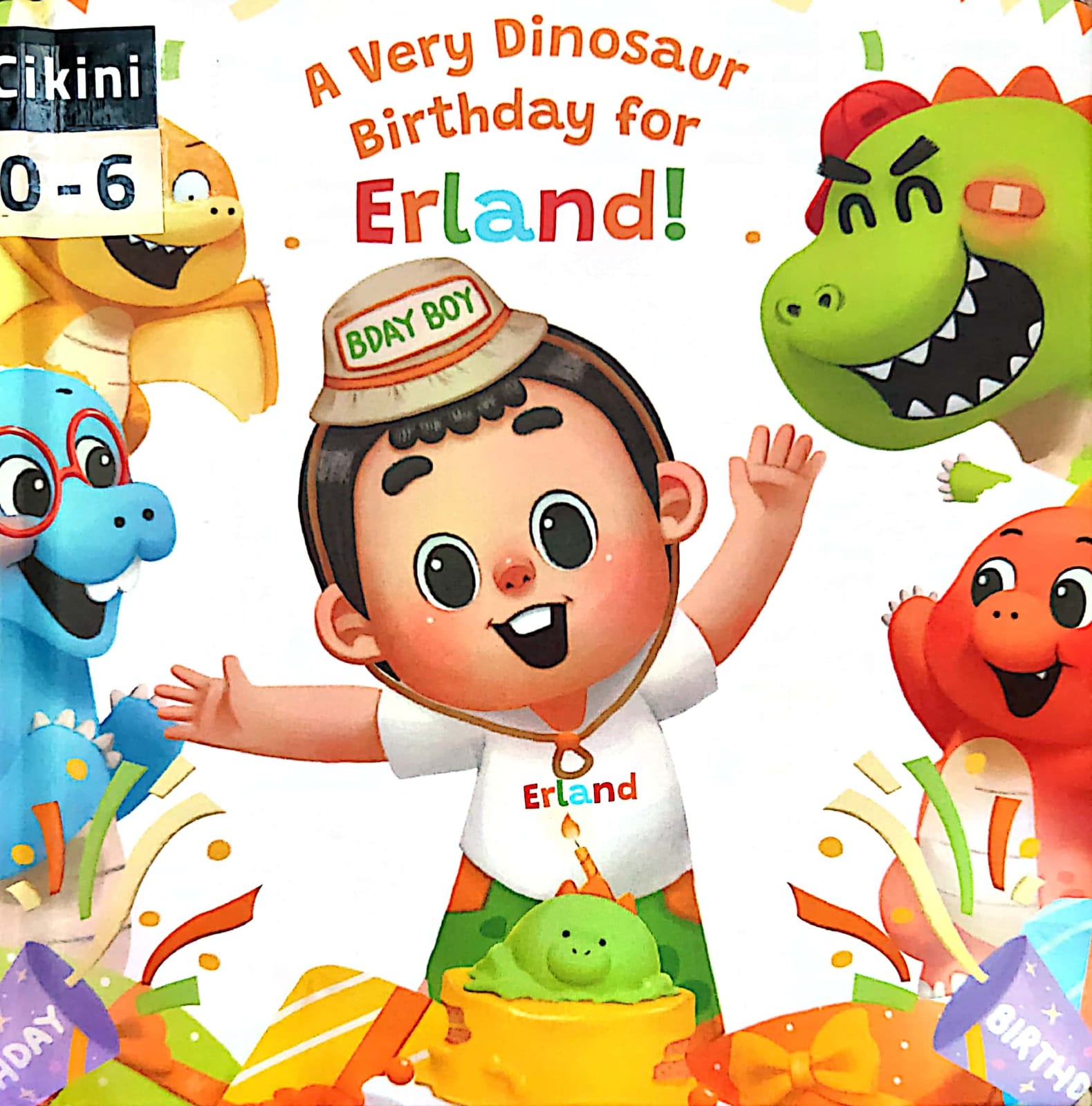 A very dinosaur birthday for Erland
