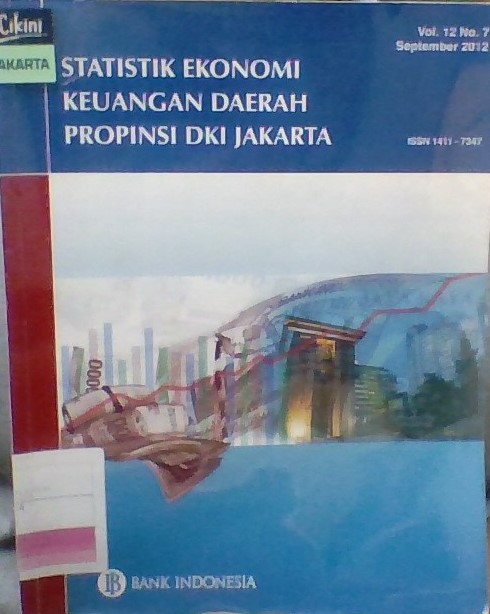 Statistik ekonomi keuangan daerah Propinsi DKI Jakarta