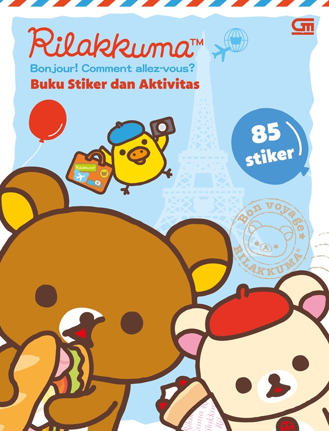 Rilakkuma bonjour! :  buku stiker dan aktivitas