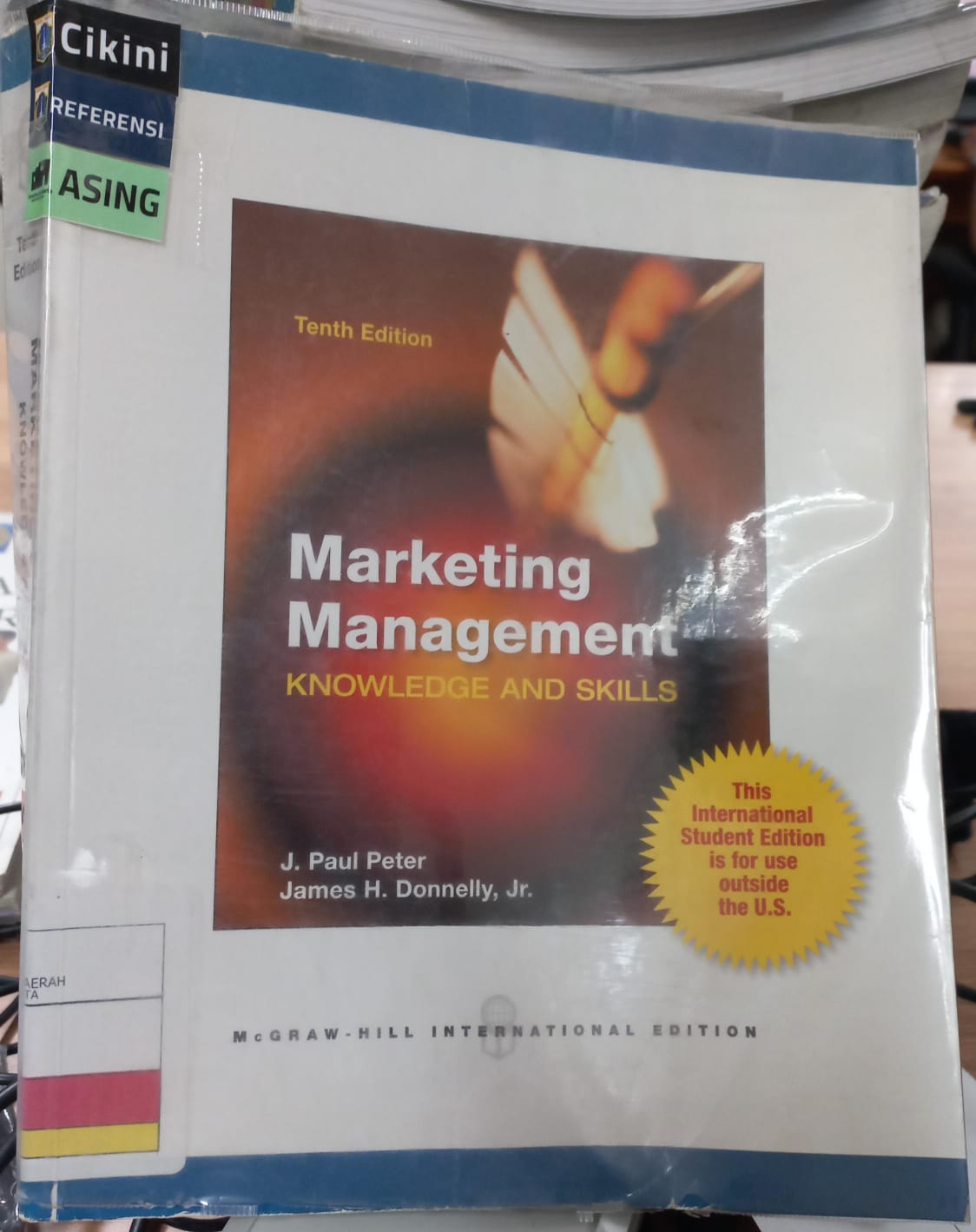 Marketing management :  knowledge and skills