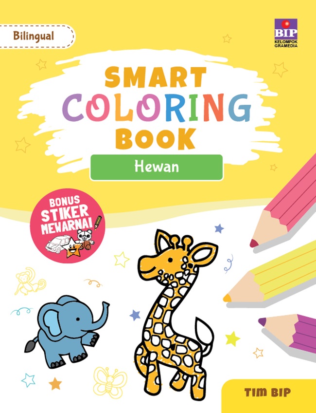 Smart coloring book : hewan