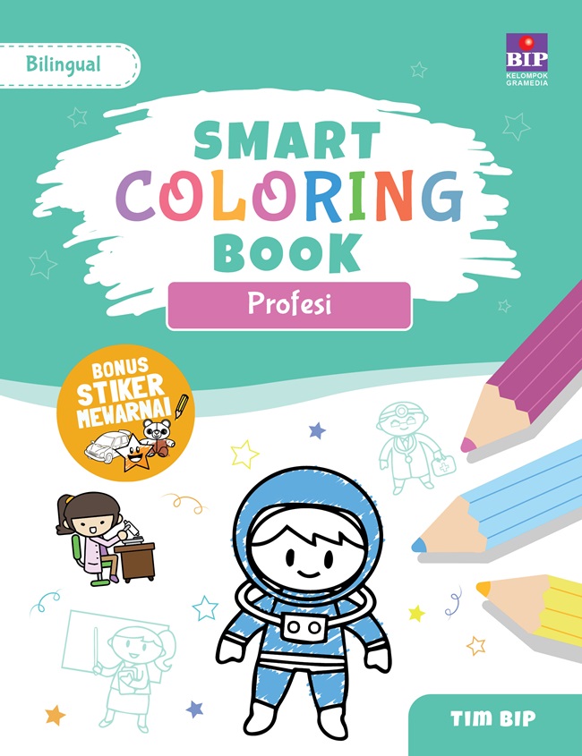 Smart coloring book : Profesi
