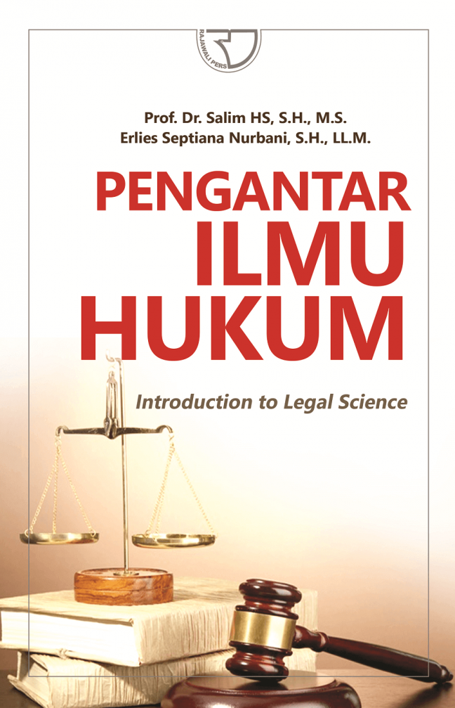 Pengantar ilmu hukum (introduction to legal science)