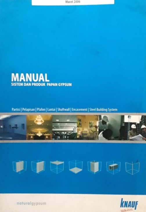 Manual sistem dan produk papan gypsum
