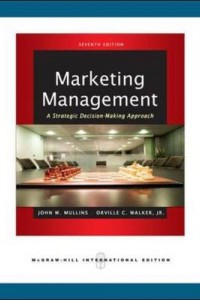 Marketing management :  a strategic decision-marketing approach