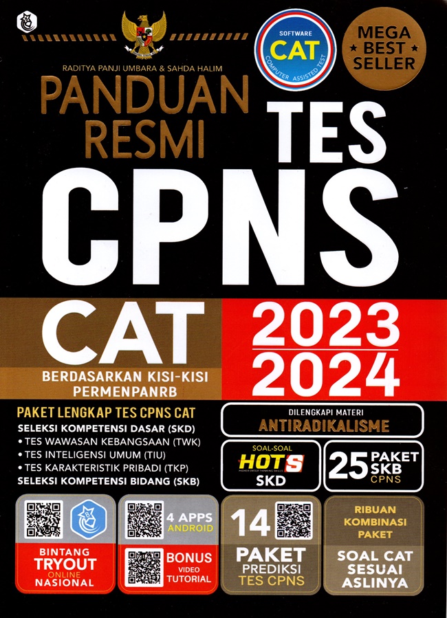 Panduan resmi tes CPNS CAT 2023/2024