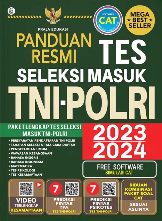 Panduan resmi tes seleksi masuk TNI Polri 2023/2024