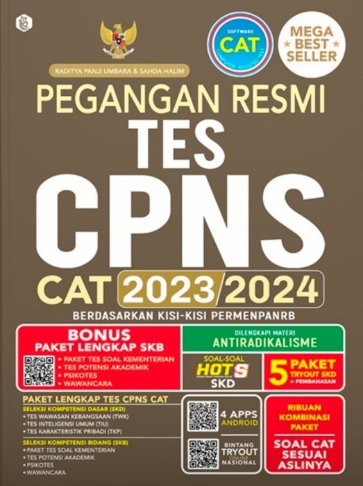 Pegangan resmi tes CPNS CAT 2023/2024